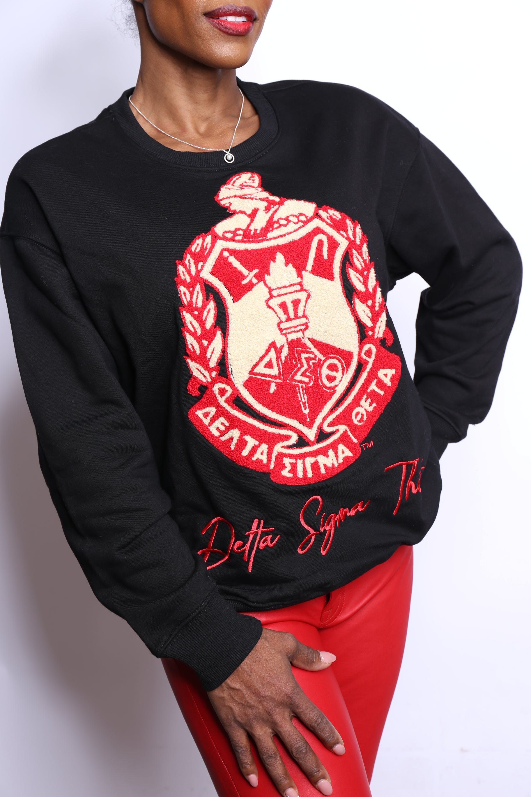 DST Crest Chenille Sweatshirt
