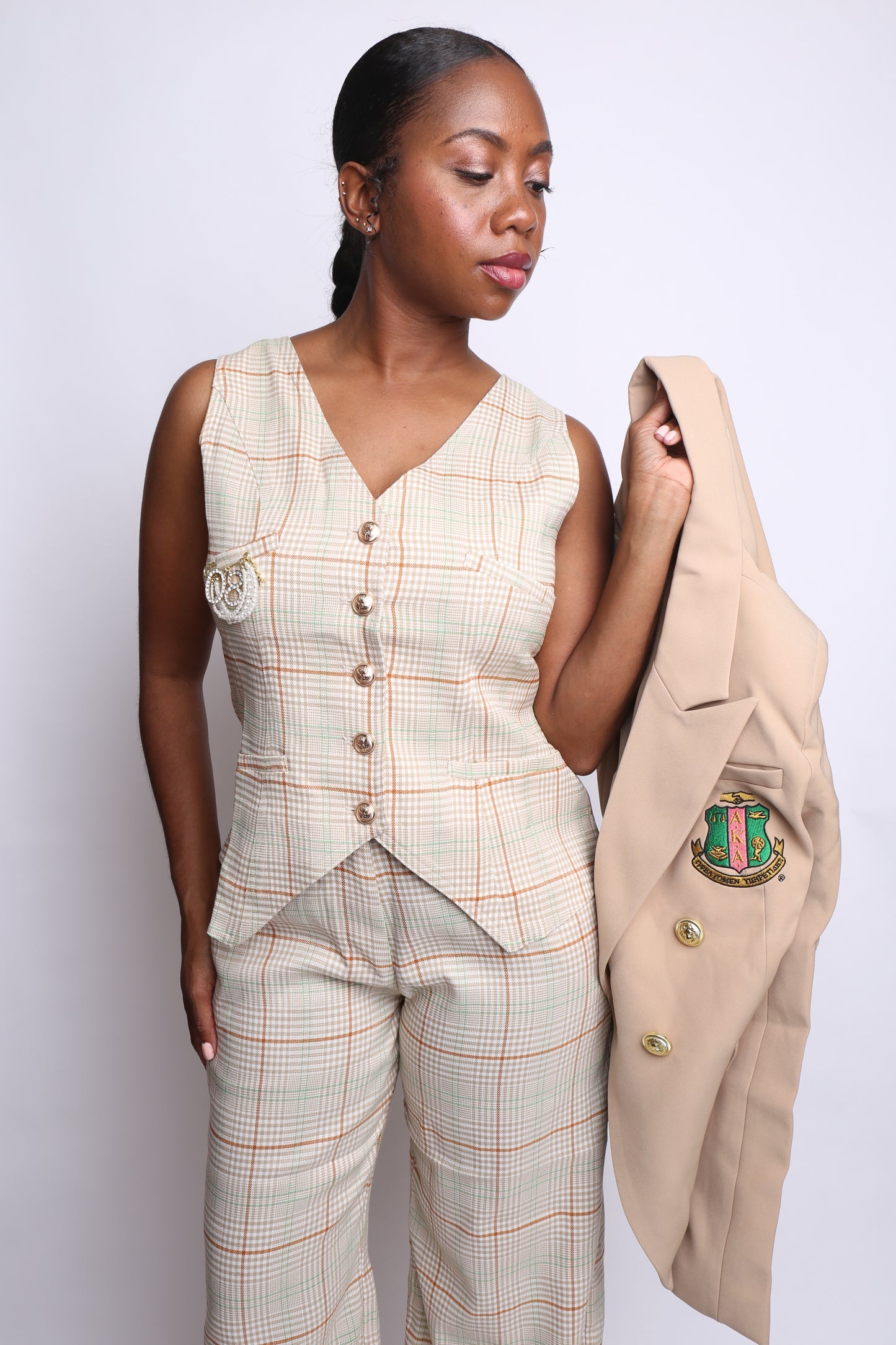 The Prestige Plaid Vest & Trouser