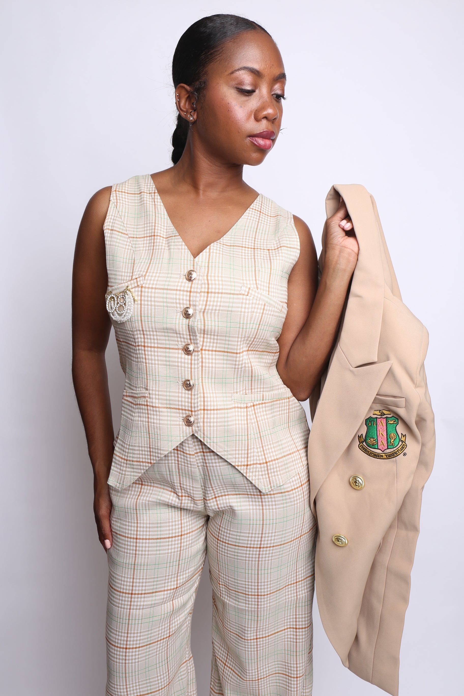 The Prestige Plaid Vest & Trouser