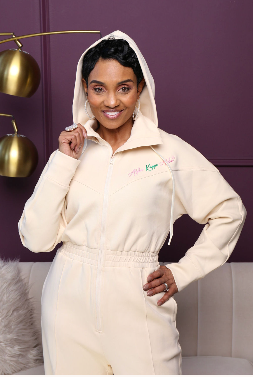 Luxury Wide-Leg Jumpsuit with Detachable Hood