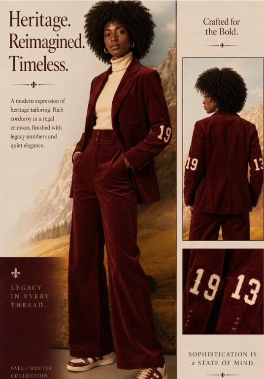 The Heritage 1913 Crimson Corduroy Blazer:Dickey Technology