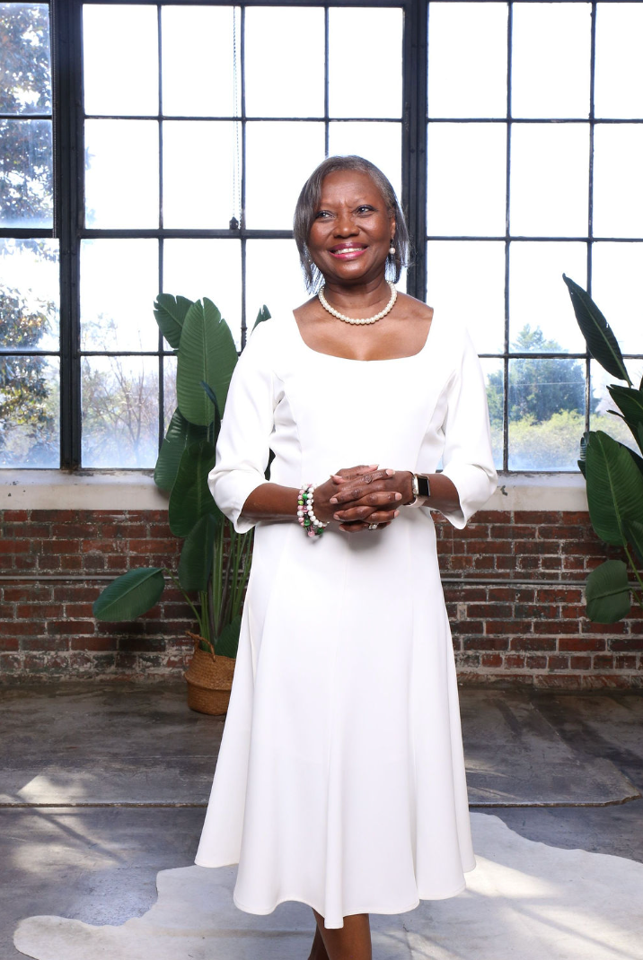 Pearl of Elegance Flare Dress