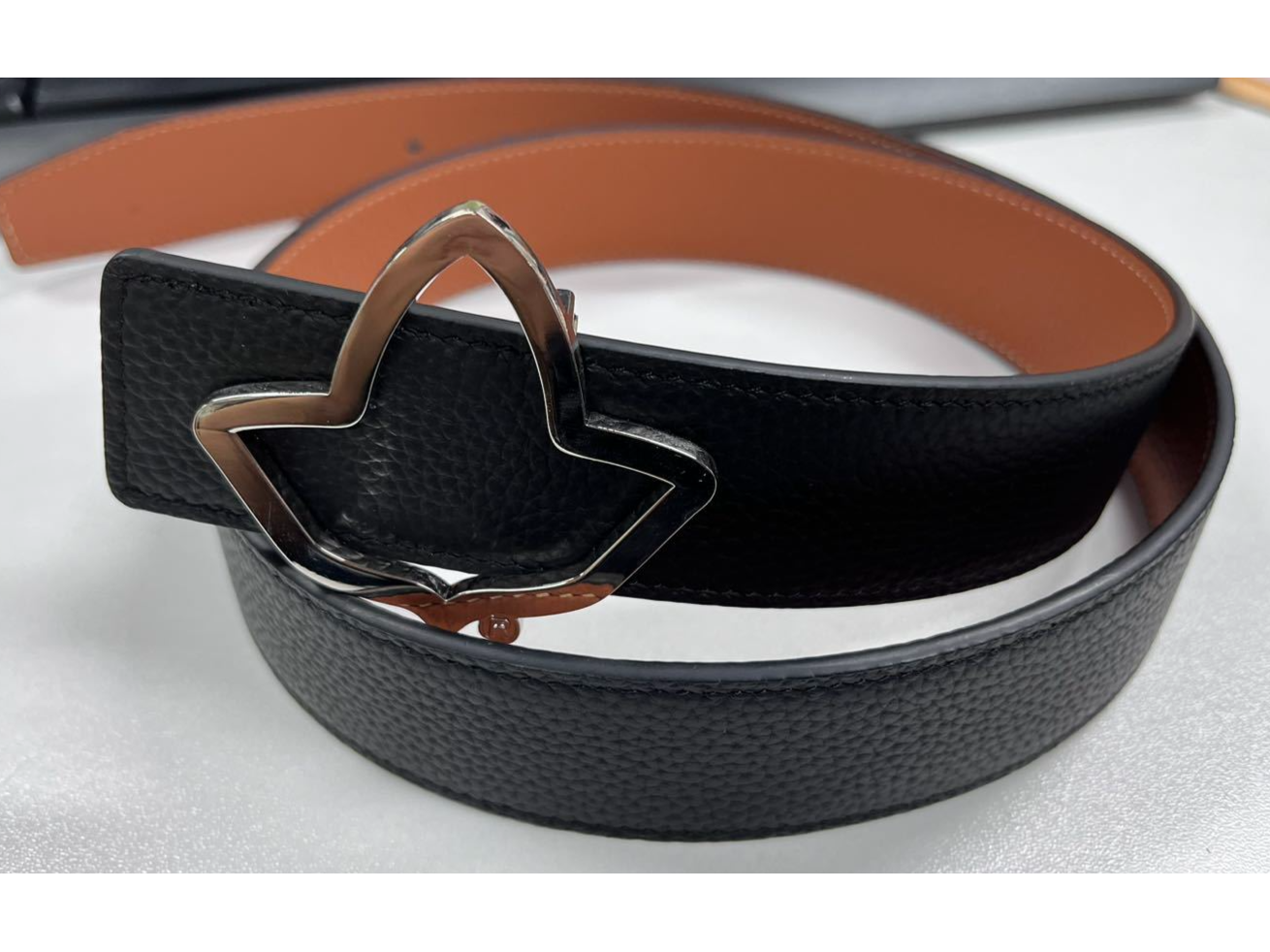 Double Sided Leather Belt